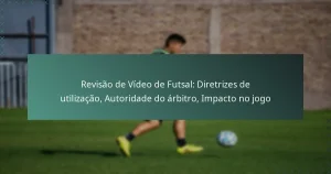 Revisão de Vídeo de Futsal: Diretrizes de utilização, Autoridade do árbitro, Impacto no jogo